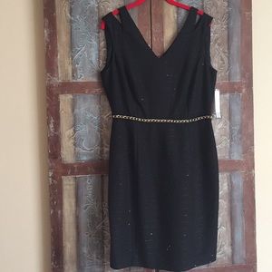 Black cocktail dress.